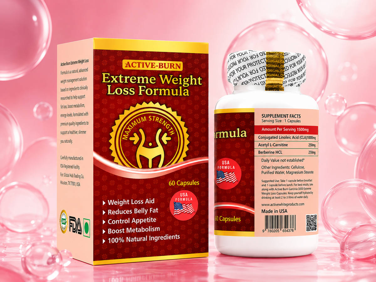 Active Burn Extreme Weight Loss Formula Maximum Strength - Red Box