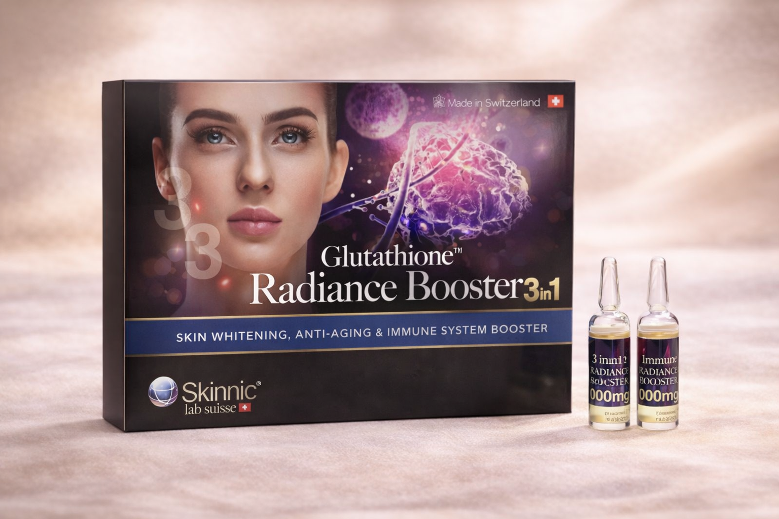 Aqua Immune Booster 3 in 1 Glutathione Injection