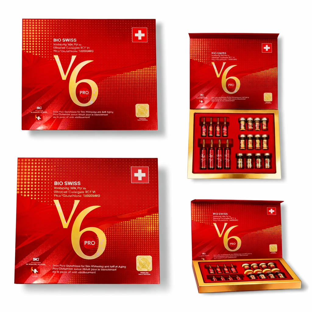Bio Swiss Mixing White V6 Pro Glutathione 160,000mg