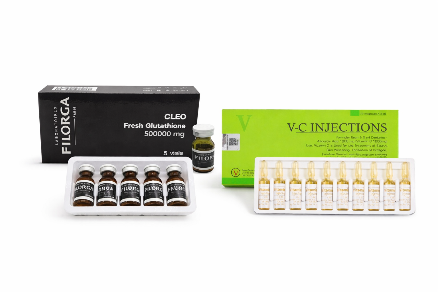 Filorga Fresh Glutathione 500,000mg With VC Vitamin C Injection