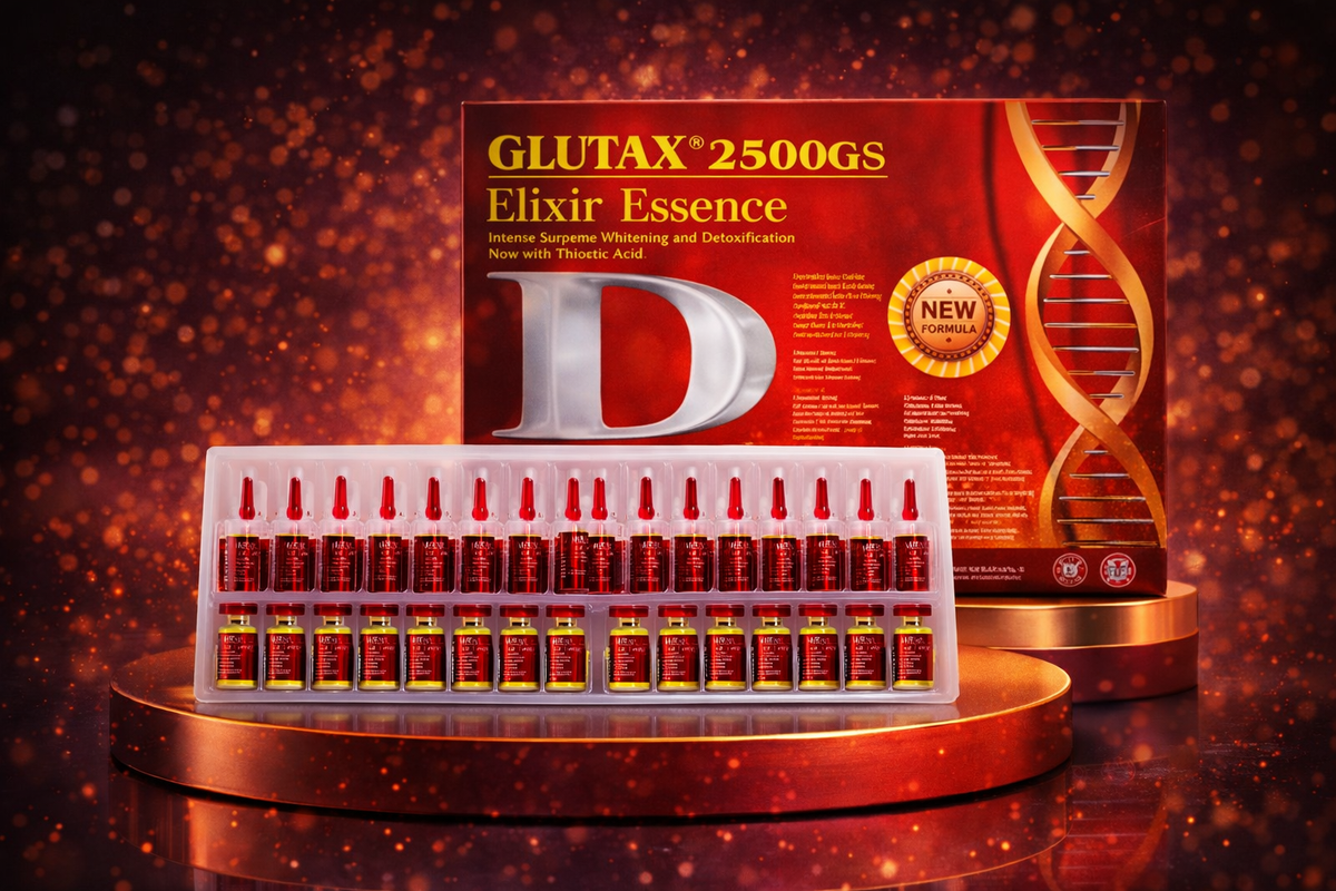 Glutax 2500gs Elixir Essence 2500G Glutathione Injection