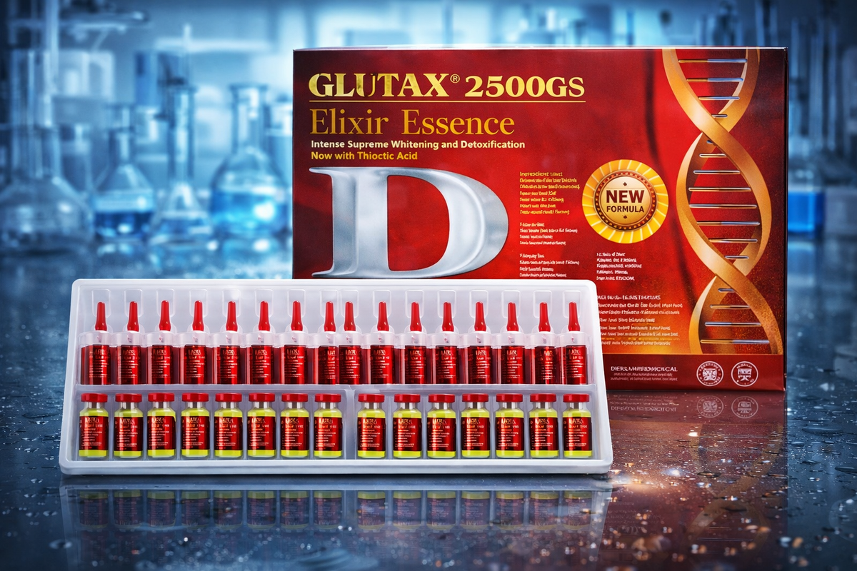 Glutax 2500gs Elixir Essence 2500G Glutathione Injection