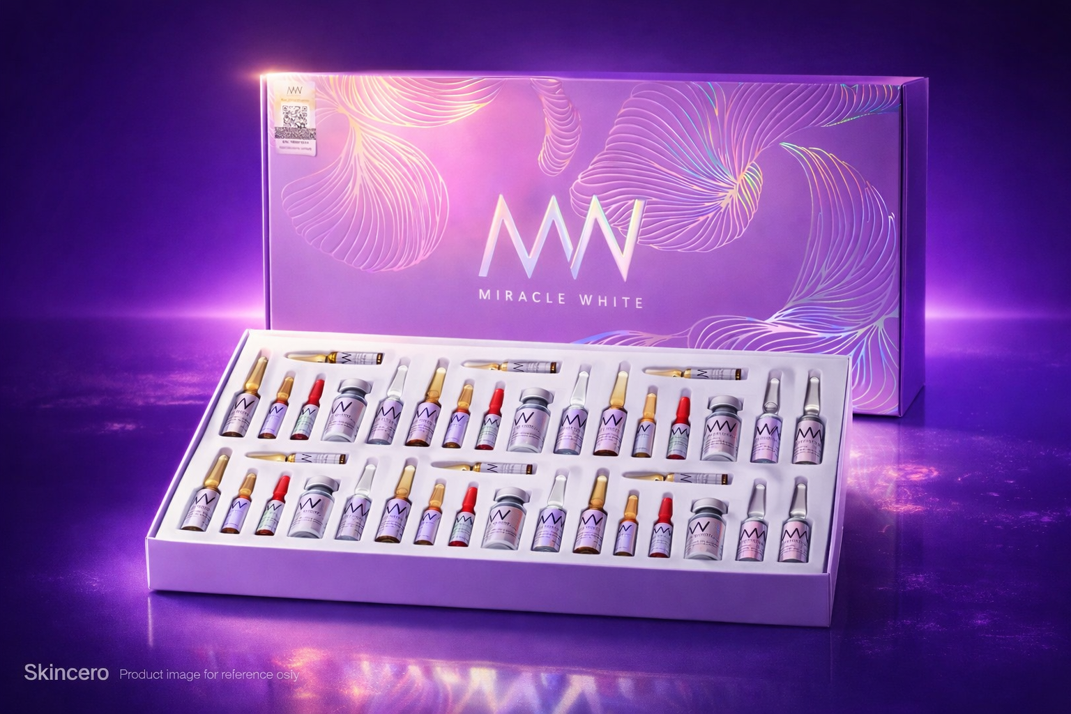 Miracle White 60,000mg Glutathione Injection With SLC24A5