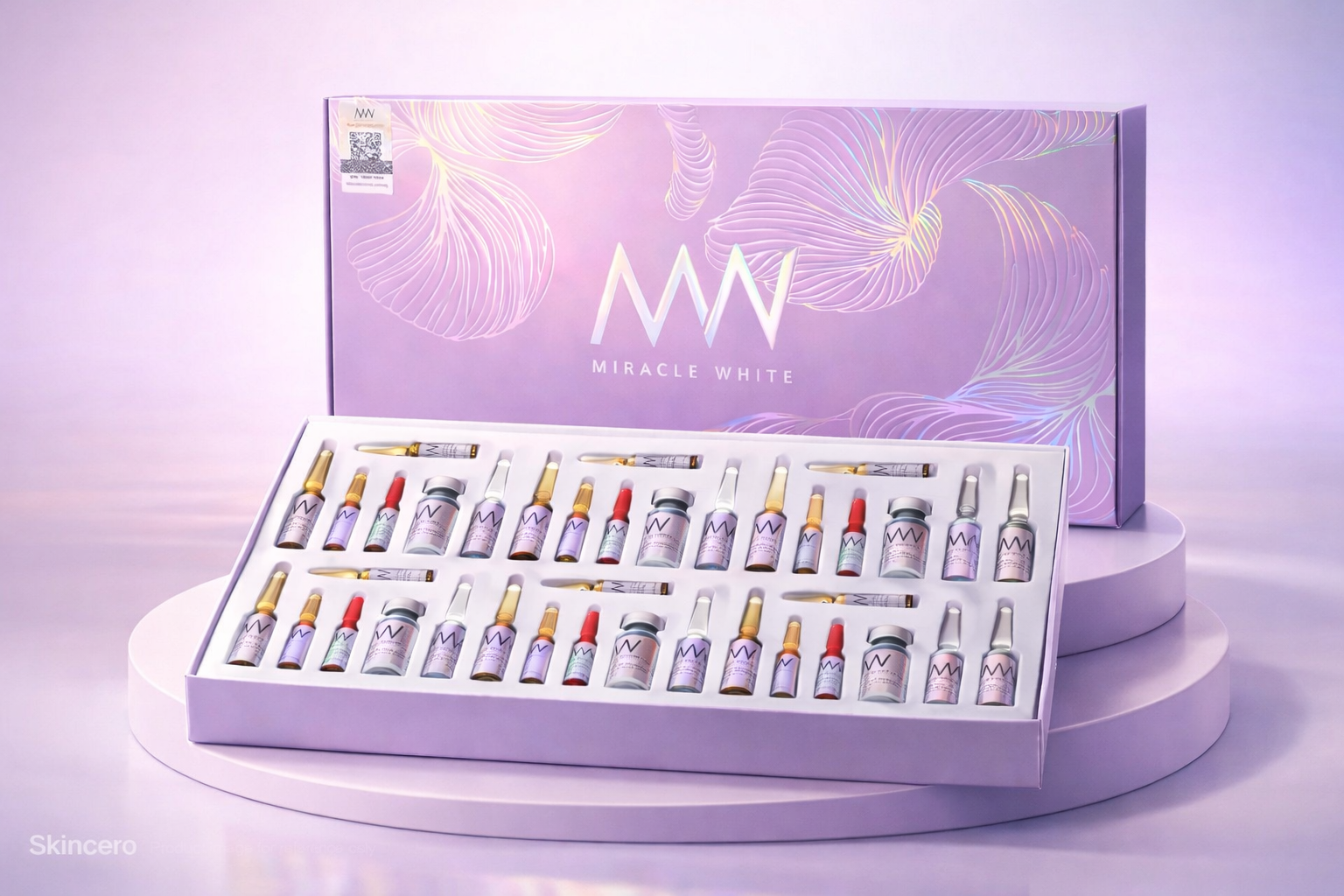 Miracle White 60,000mg Glutathione Injection With SLC24A5